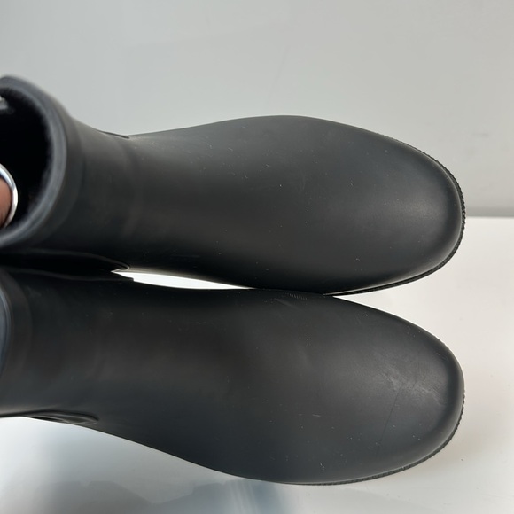 Eddie Bauer Hailey Waterproof Black Rain Boots Size 7 Chelsea Boot - Picture 14 of 15